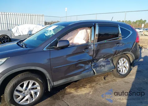 2015 Honda Cr-V Ex-L z USA, uszkodzony, nr VIN 2HKRM4H71FH671712